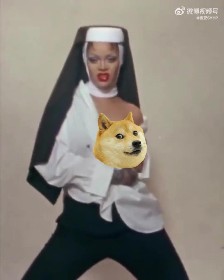 尺度不小！詹姆斯小迷妹蕾哈娜最新雜志封面被批丑化修女